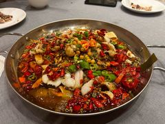 椒麻黑鱼片-金哥私房菜馆(张府园总店)