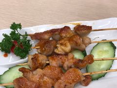 冬阴功香草鸡肉串-佰搭果·广式茶餐厅(西华路店)