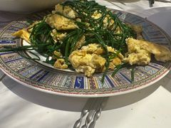沙葱炒鸡蛋-阿里疆Alijiang·丝路美食·异域风情·清真(长楹天街店)