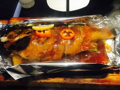 铁板锡纸深海鲈鱼-高第街56号餐厅(银座商城玉函店)