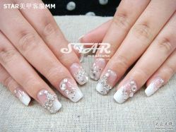 点击看大图 二月特价,法式贴片158(不含造型)-STAR美甲店