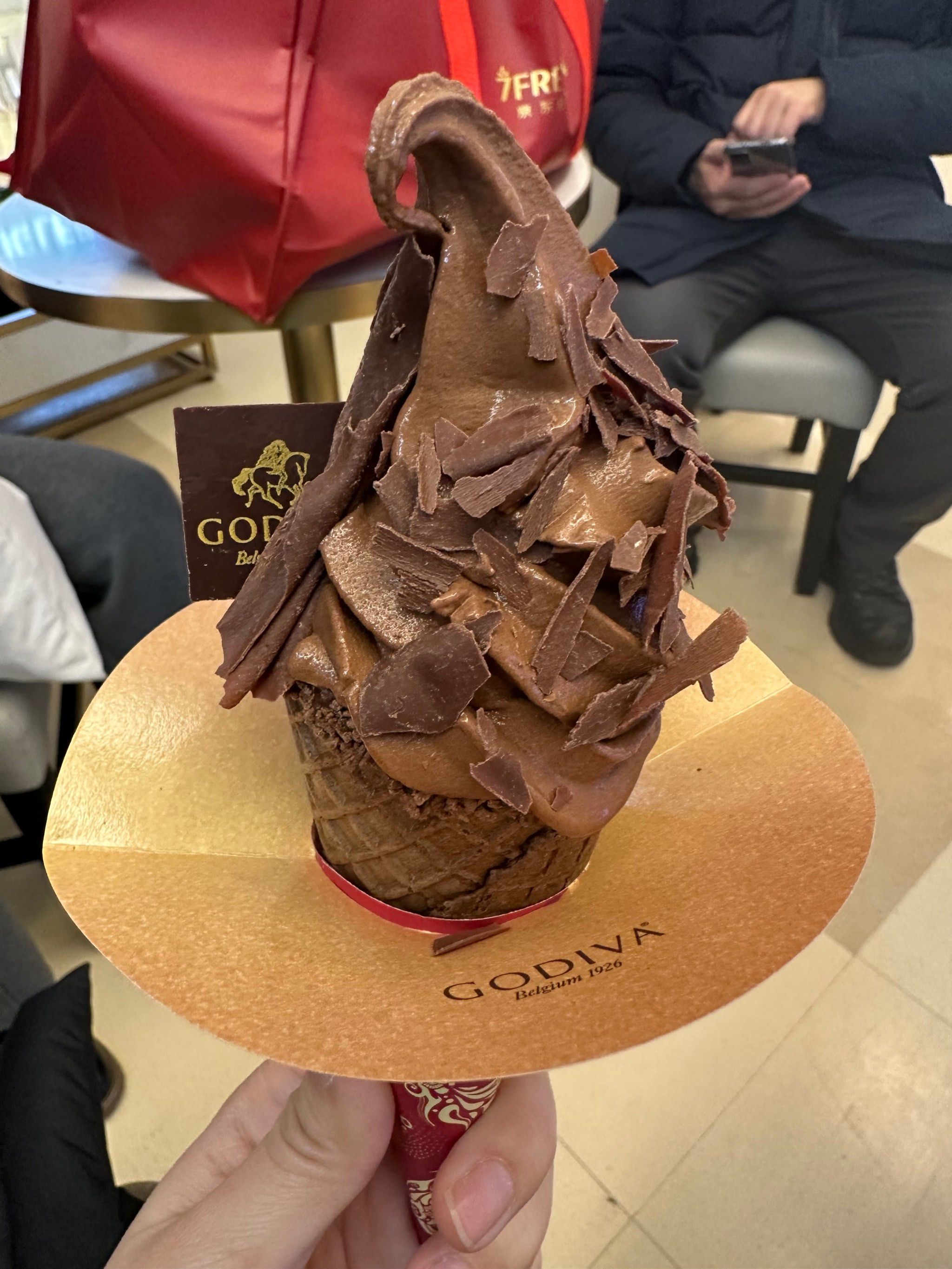 果然人老了口味会变,以前觉得歌帝梵冰淇淋贼好吃,今年过年却觉得没