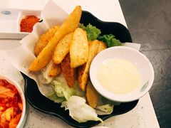 芥末起司薯角-韩时烤肉(枫蓝店)
