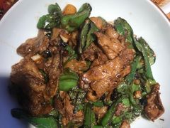 辣椒炒黑猪肉-川菜故事(光谷步行街店)