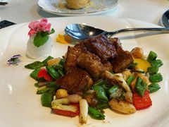 黑椒爆炒雪花牛肉粒-皇朝会.经典传统粤菜(外滩店)