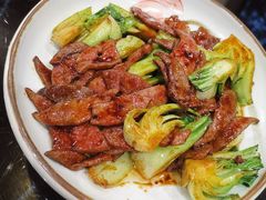 菜梗炒猪肝-菲乐餐厅(三十年经营·湖滨路店)