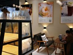 面包甜点陈列柜-爸爸糖吐司面包(南京奥体店)