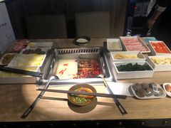 自助取餐区-野妹经典火锅(江夏中百店)