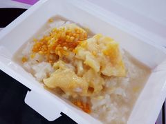 -芒果糯米饭摊子