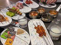 -河坝烧烤串城(金达莱店)
