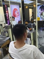 点击看大图 -藤野造型烫发染发