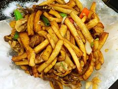 干煸茶树菇-唐廊烤鸭店(工体店)