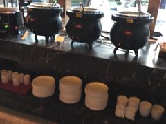 自助取餐区-美食汇海鲜自助餐厅·小龙虾烧烤(富力万达文华酒店)