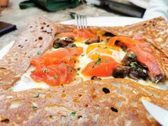 鸡蛋蘑菇熏肉荞麦可丽饼-RAC BAR(安福路店)