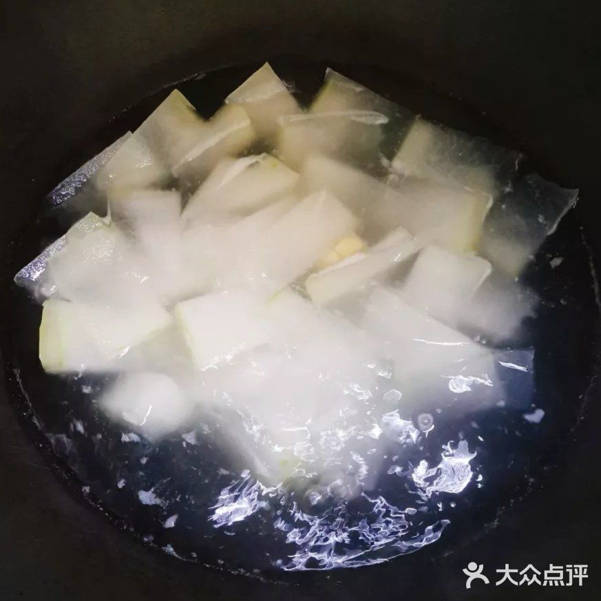 秋季时令食谱•冬瓜肉片汤