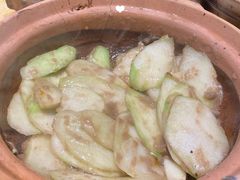 澳门虾酱啫芥兰-天宝食坊·啫啫煲大排档(西华路店)