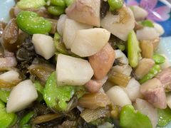 咸菜炒马蹄菱角-绍兴名菜馆(可乐路店)