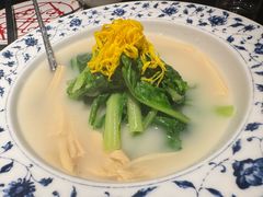 豆衣鱼汤烧时蔬-锦楼·臻选新杭帮(杭州中心店)