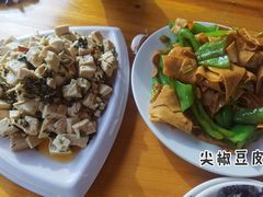 香椿拌豆腐-途肴·老农饭庄(百里峡店)