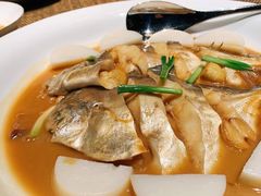 鲳鱼烧年糕-新荣记(西溪湿地店)