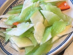 莴笋片炒山药-云海肴·汽锅鸡·云南菜(天山百盛优客店)