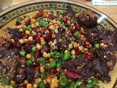 香辣巴骨肉-一品红烧鸭特色川菜(三岔湖店)