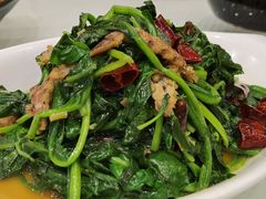 虾爬肉炒菠菜-双井轩(双井店)