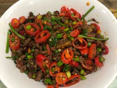 小炒黄牛肉-建辉湖南土菜馆(南大街店)