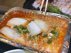 锡纸娃娃菜-燚青春东北泥炉烤肉(百合店)