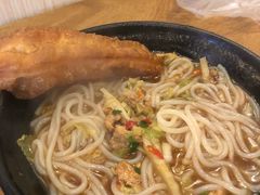鸡蛋肉丝煮粉-仙妈米粉店(庆丰路)