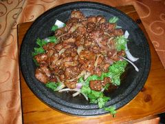 石板孜然羊肉-东兴楼饭庄(六里桥店)