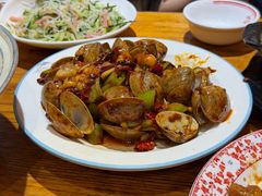 辣炒白蚬子-老姑砂锅·烧烤天津菜(体北道店)