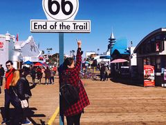 -66号公路起点牌