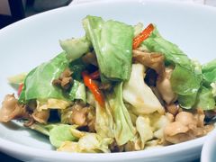 无公害甘蓝爆螺片-董鲁烤鸭(建和街店)