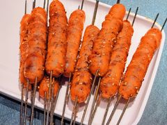 烤牛肉红肠-红柳枝滩羊烧烤·非遗