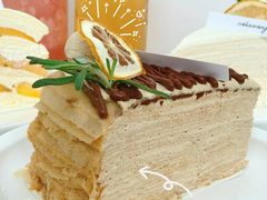 榛果拿铁千层-CAKE WANG千层制造所(省府店)