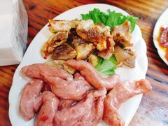 熟筋风干肠拼盘-千里马烧烤(一部)