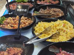 自助取餐区-永远爱烤肉火锅自助(龙德广场店)
