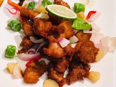 柠檬叶酥小排-老滇山寨•云南特色菜•地方菜•民族风情歌舞表演(金碧店)