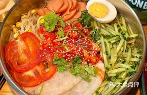 Korean Cold Buckwheat Noodles