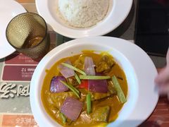 咖喱牛肉饭-大头力茶餐厅(花都融创茂店)