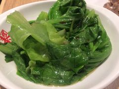 鸡汤灼生菜-泰煌鸡·上海白斩鸡·鸡汤面(万航店)