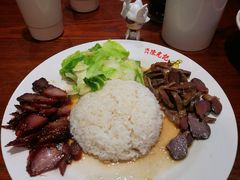 瘦叉鸭胗双拼饭-陈光记烧腊(长寿路店)