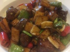 杏鲍菇牛肉粒-顺峰海鲜酒楼(省府店)