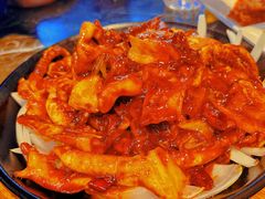 辣炒鱿鱼-火牛火韩式烤肉韩国料理(韩乐坊店)