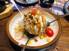 炸温泉蛋土豆泥沙律-仙隐小鹿中華の日料(正弘城店)