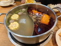 香辣牛油鸳鸯锅-掂档潮汕牛肉火锅(cityon熙地港店)