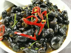 紫苏炒生坑螺-九和鸿禧饭店