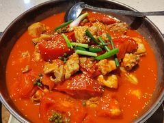 -贵州辣子鸡番茄鸡