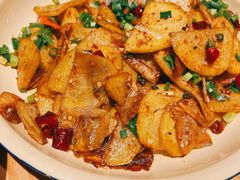 干锅土豆片-十三式重庆江湖菜(金茂览秀城店)